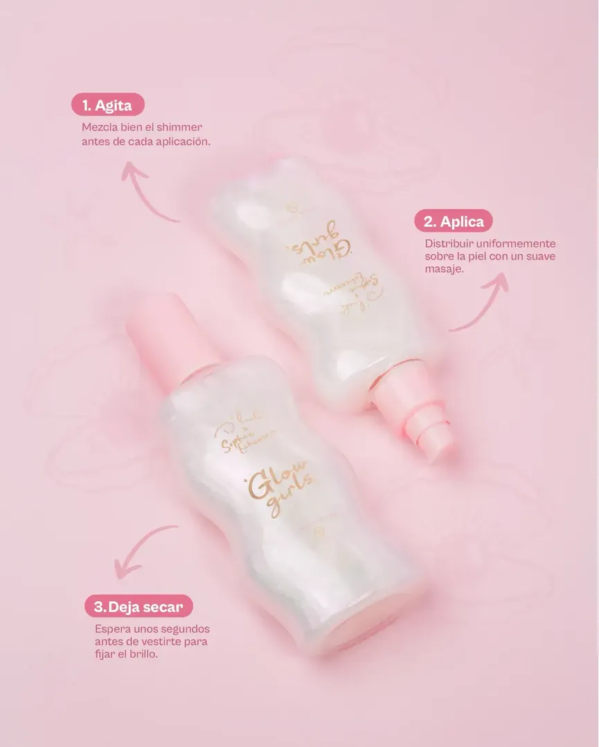 Body Shimmer Glow Girls D'Luchi x Sophie Echeverri 200ML
