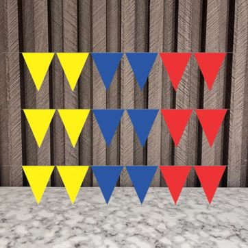 Imagen del producto BANDERÍN TRIANGULO X 9 
