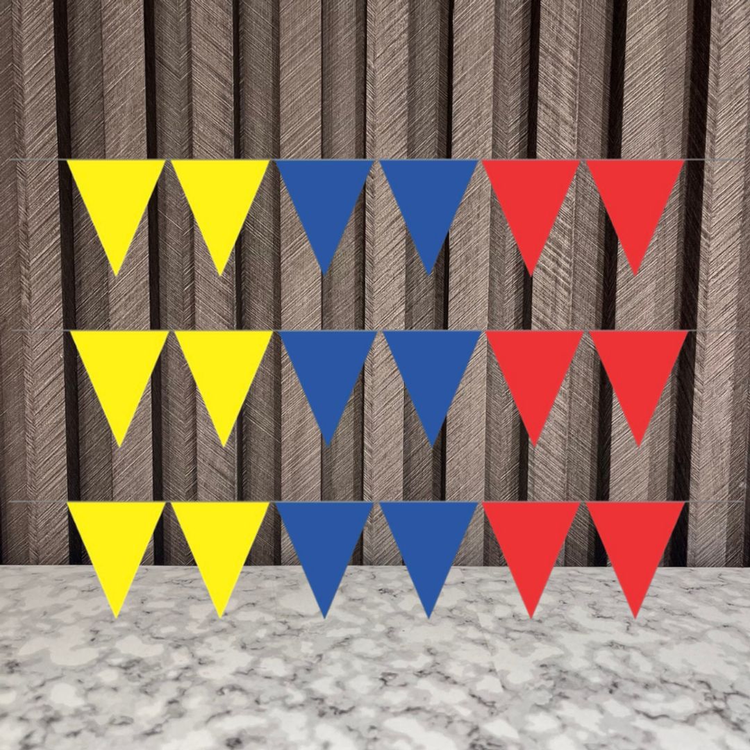 BANDERÍN TRIANGULO X 9 