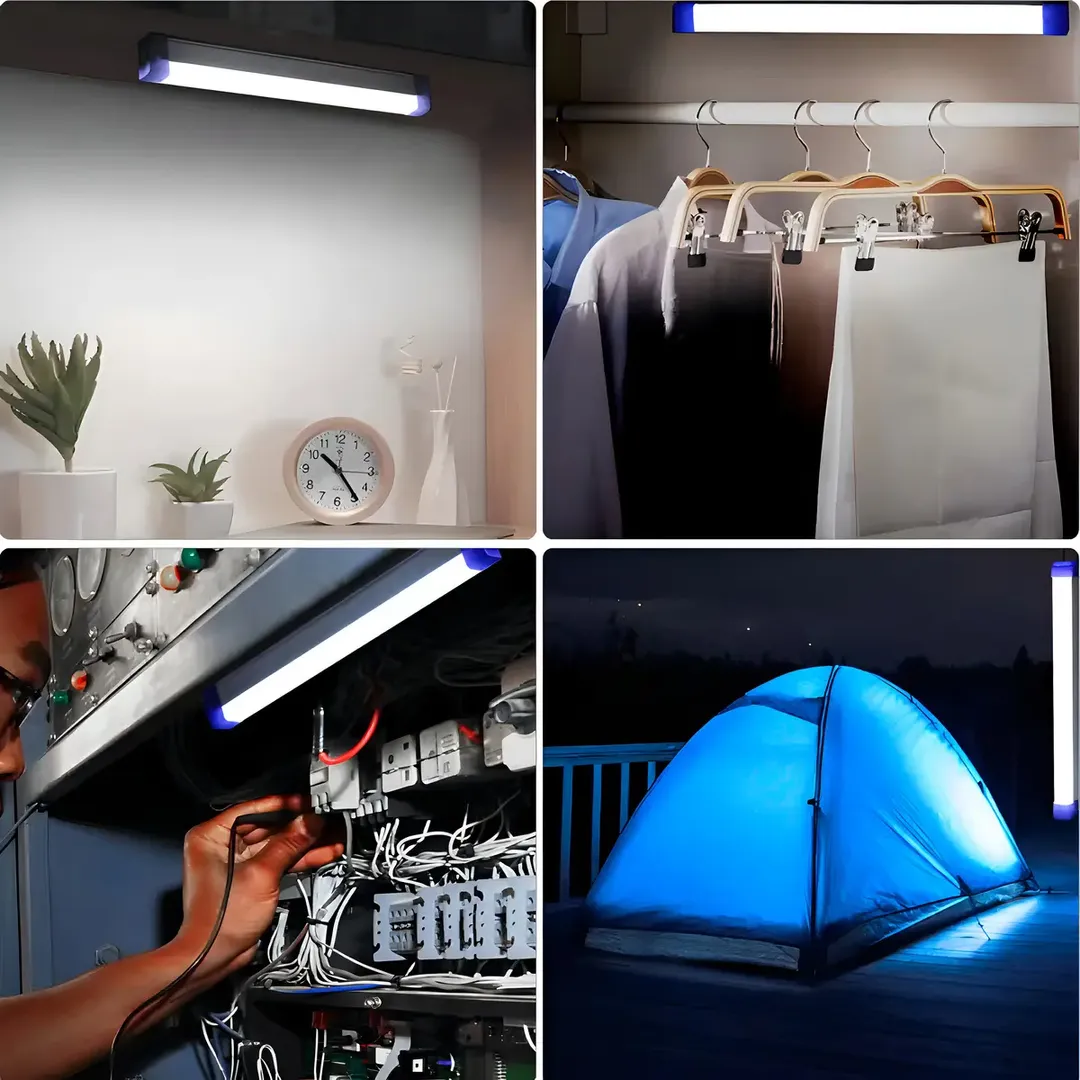 LAMPARA LUZ LED DE EMERGENCIA MAGNETICA 33 CM