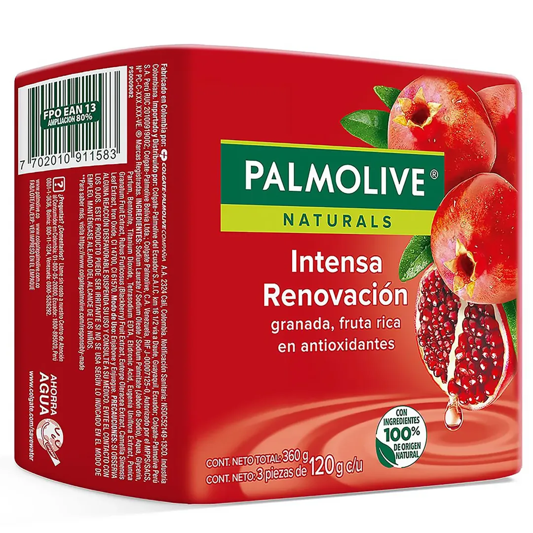 JABON PALMOLIVE GRANADA X 110 GR PAQ X 6 UND
