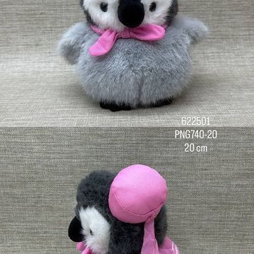 Imagen del producto PINGUINO CON GORRITO DE 20 CM