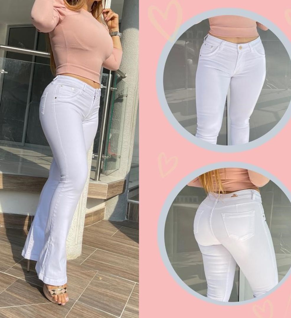 BOTA CAMPANA BLANCO STRETCH