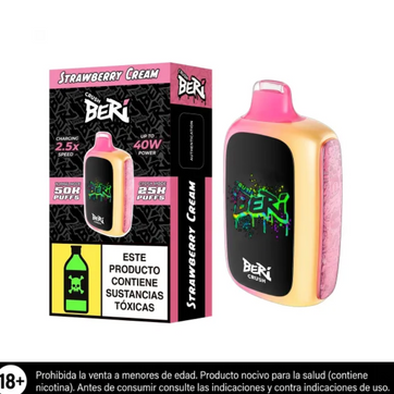 Imagen del producto Beri Strawberry Cream 50.000 Puffs