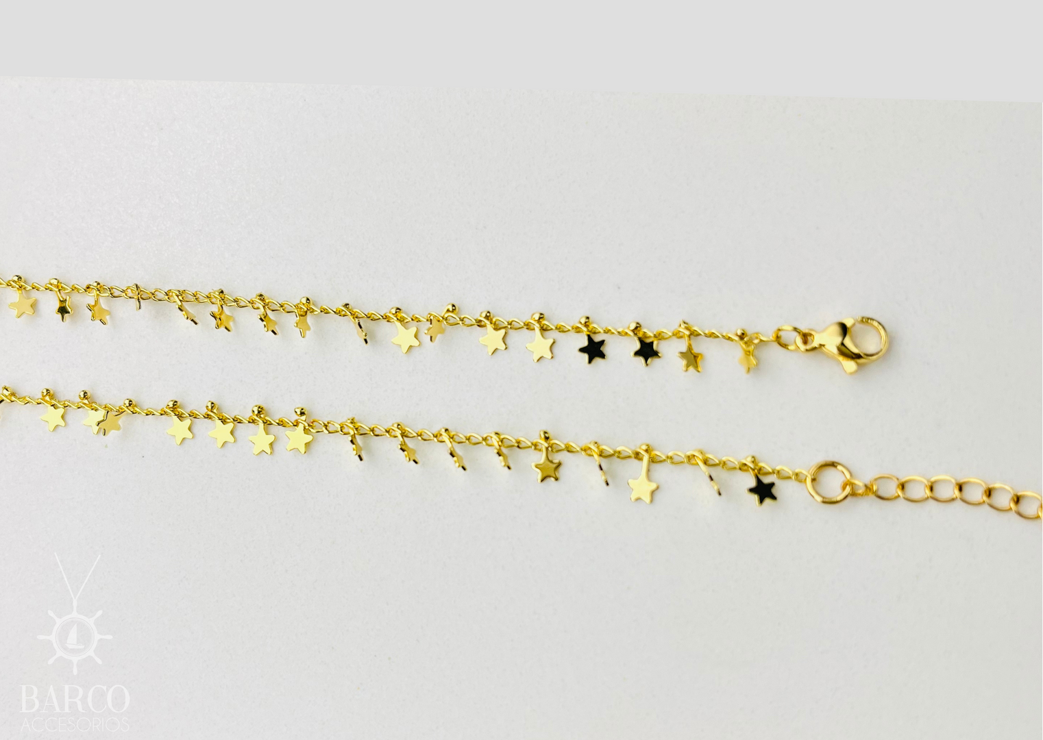 Choker glam estrellitas