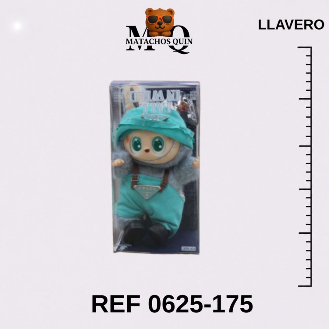 LLAVEROS SURTIDOS DE LABUBU CON ACCESORIOS