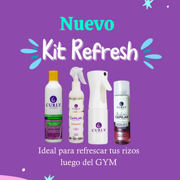 Imagen del producto Kit Refresh para Cabello Delgado , Curly lovers 