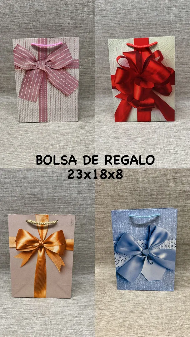 BOLSA DE REGALO 23X18X8
