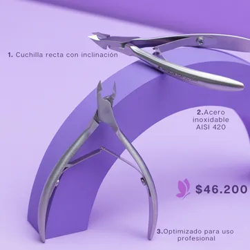 Imagen del producto  ALICATE PLATA 31/5 CORTACUTICULA  