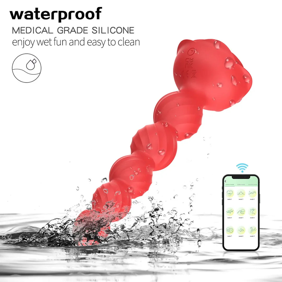 BOLAS ANALES ROSE BEADS CON APP.