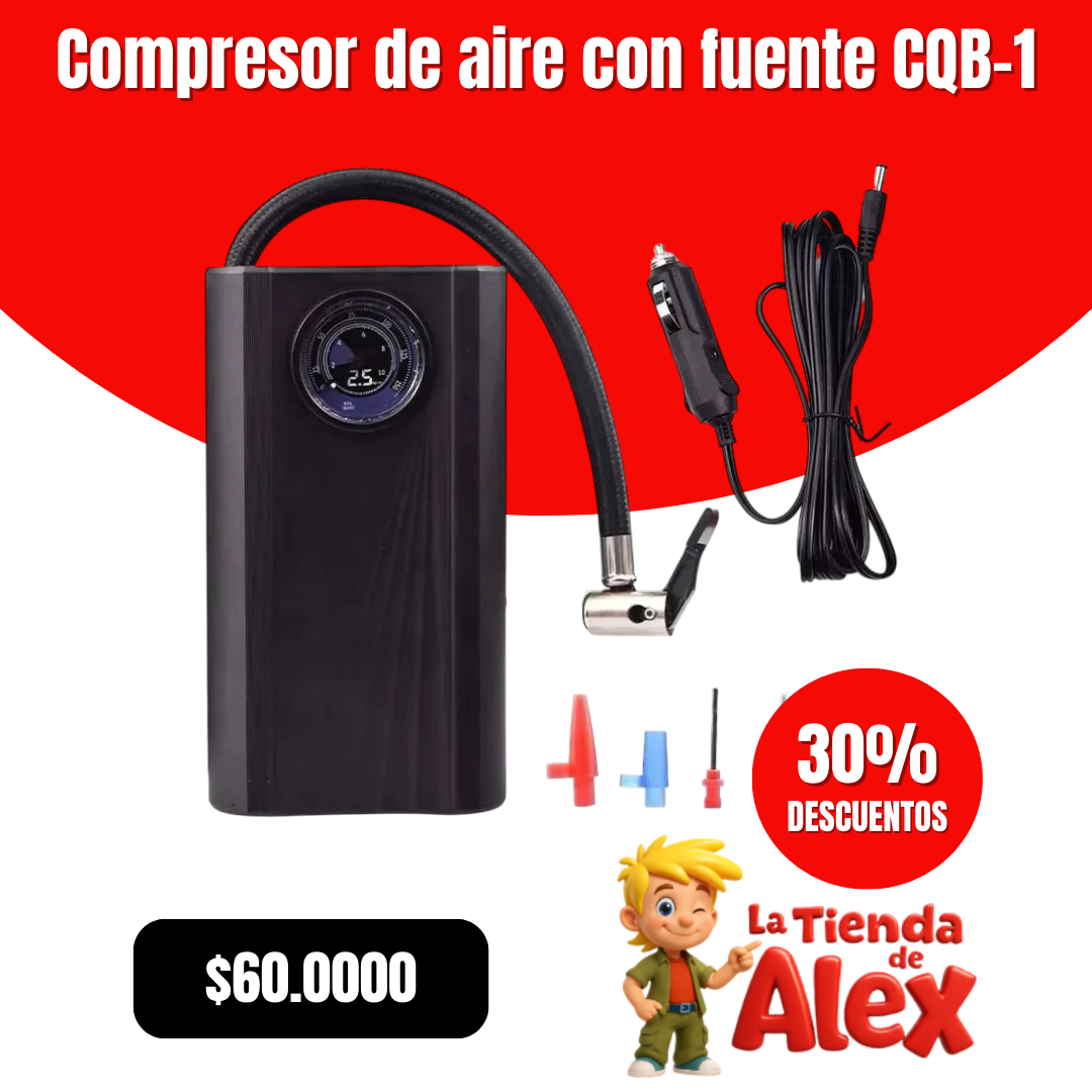 Compresor de aire con fuente CQB-1