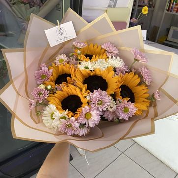 Imagen del producto x5 girasoles y margritas