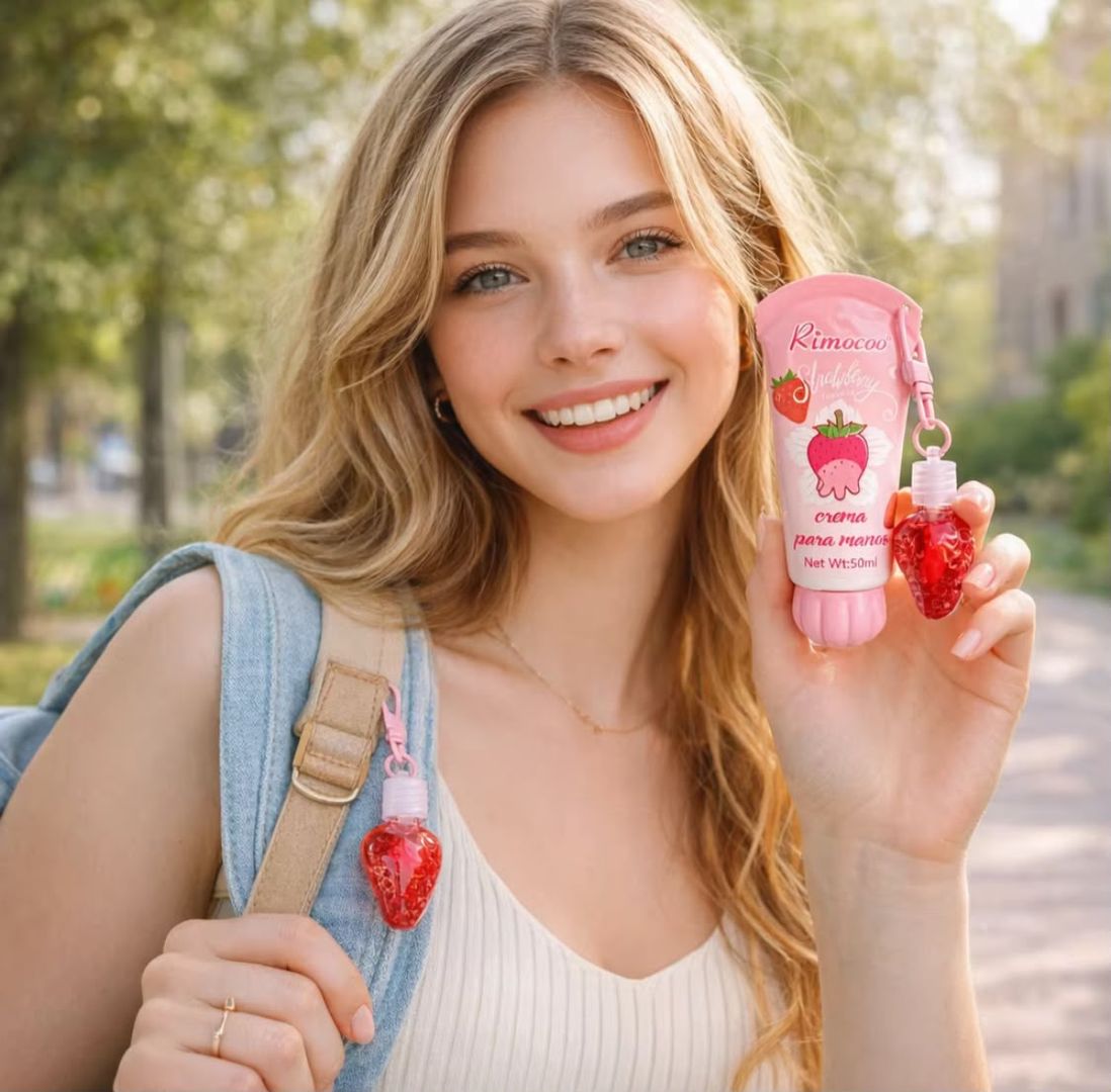DUOS CREMA DE MANOS Y GLOSS 