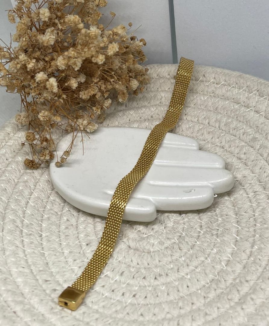 Pulsera tejido chino de 7mm de 18cm