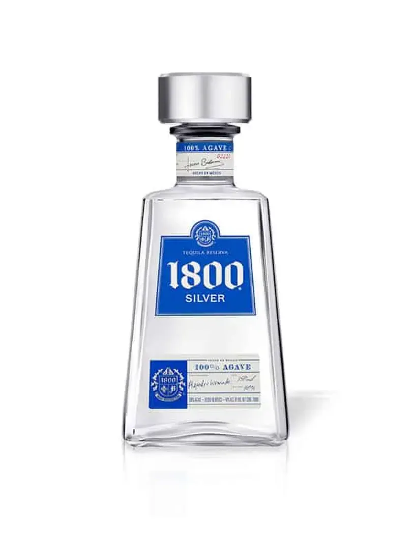 1800 Silver Botella