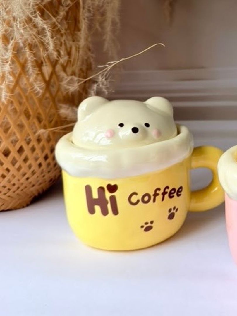 MUG TEDDY AMARILLO