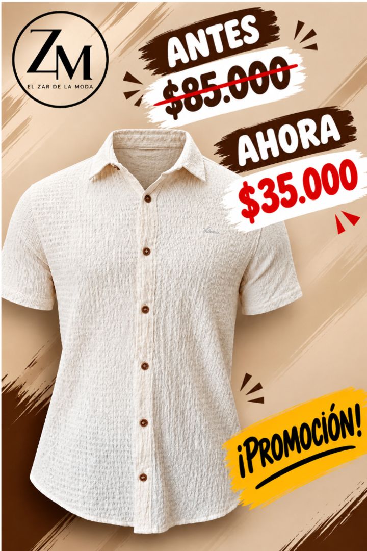 camisa H Texturizada 
