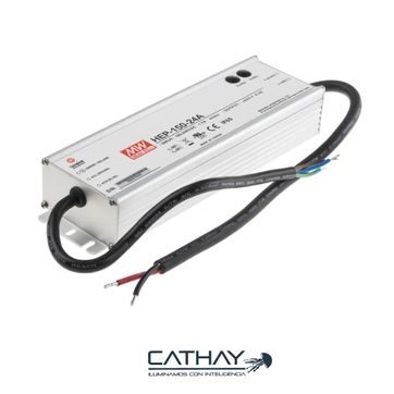 FUENTE DE PODER 24V 6,25 AMP IP65 EXTERIOR MEANWELL - imagen 1