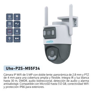 Imagen del producto CAMARA DOBLE LENTE 5MP