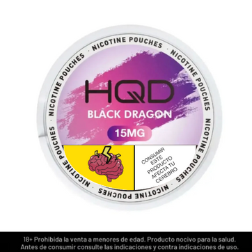 Imagen del producto HQD Black Dragon 15mg Parches De Nicotina