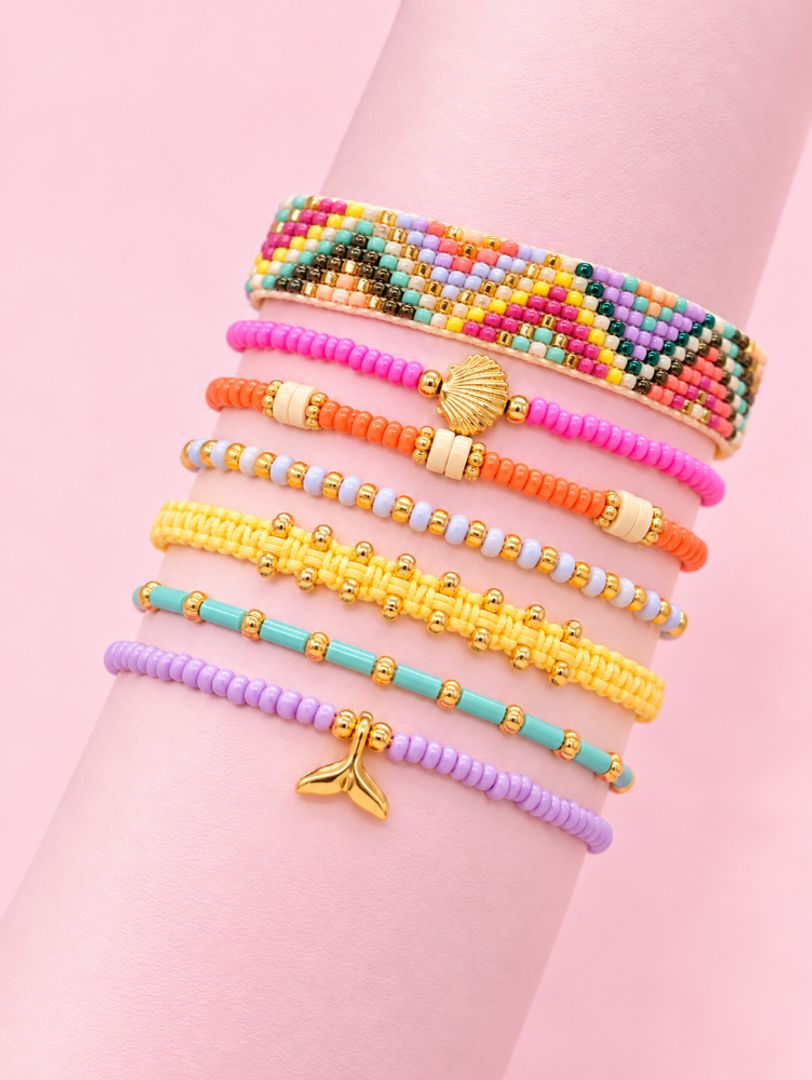 Set Pulsera Happy