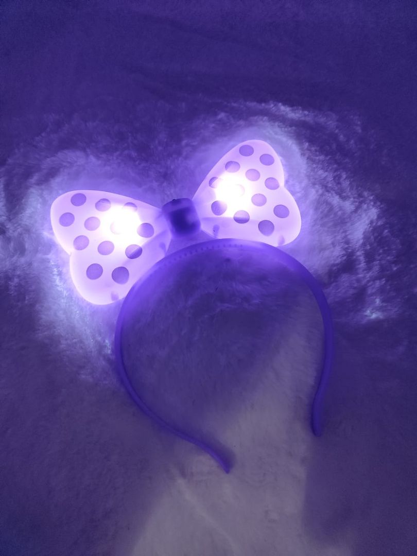 Diadema mini con luz 