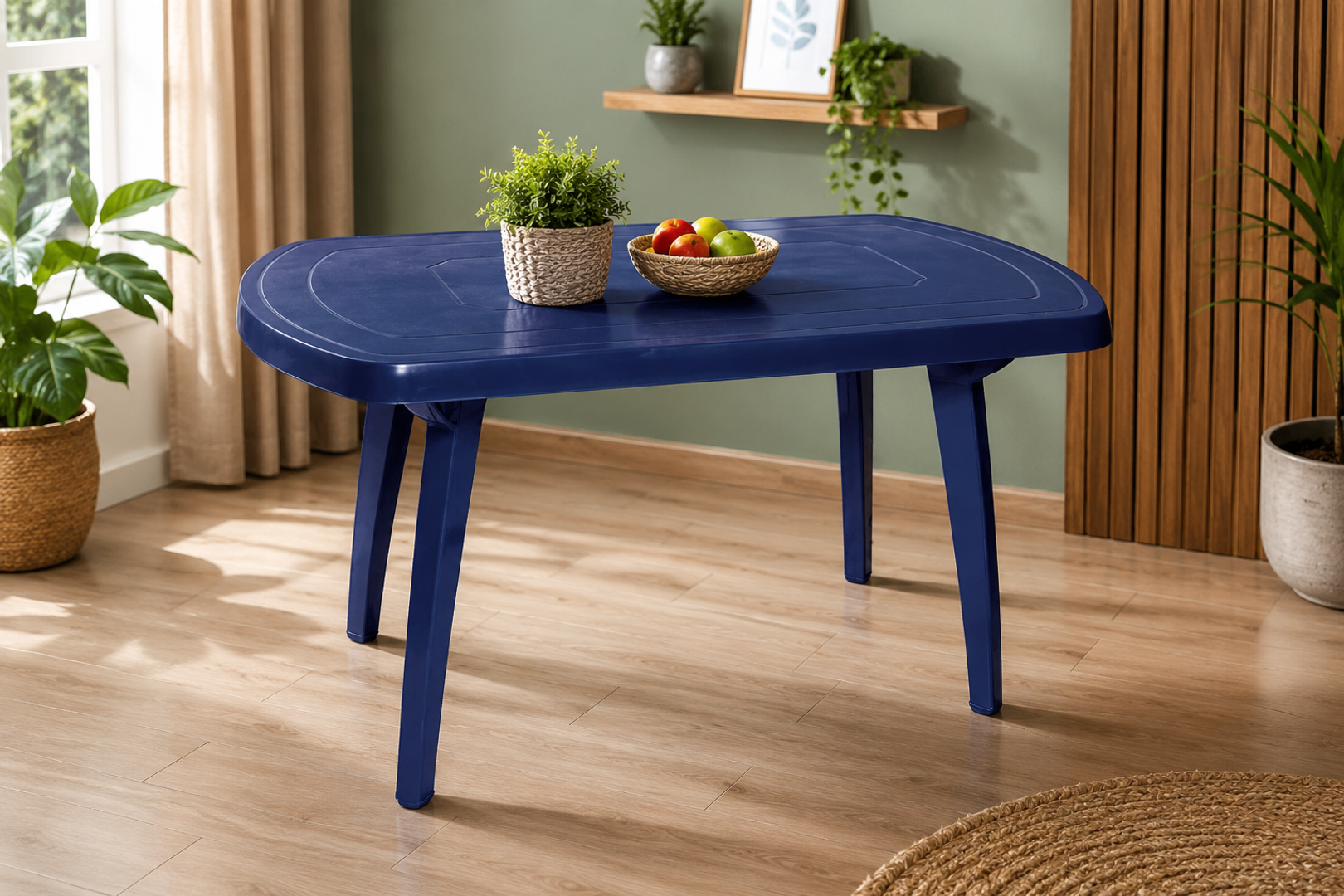 MESA LOTUS AZUL NAVI-RIMAX