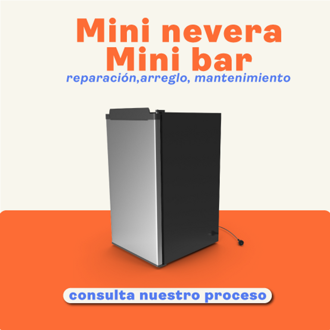 Reparación de mini bar, mini refrigerador, mini nevera
