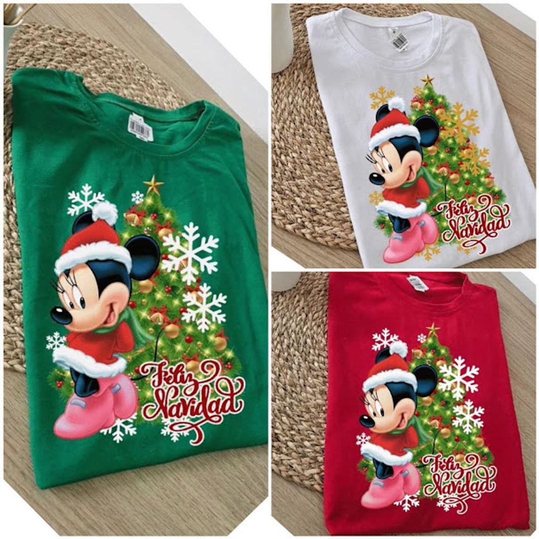 CAMISETAS NAVIDEÑAS FAMILIA 