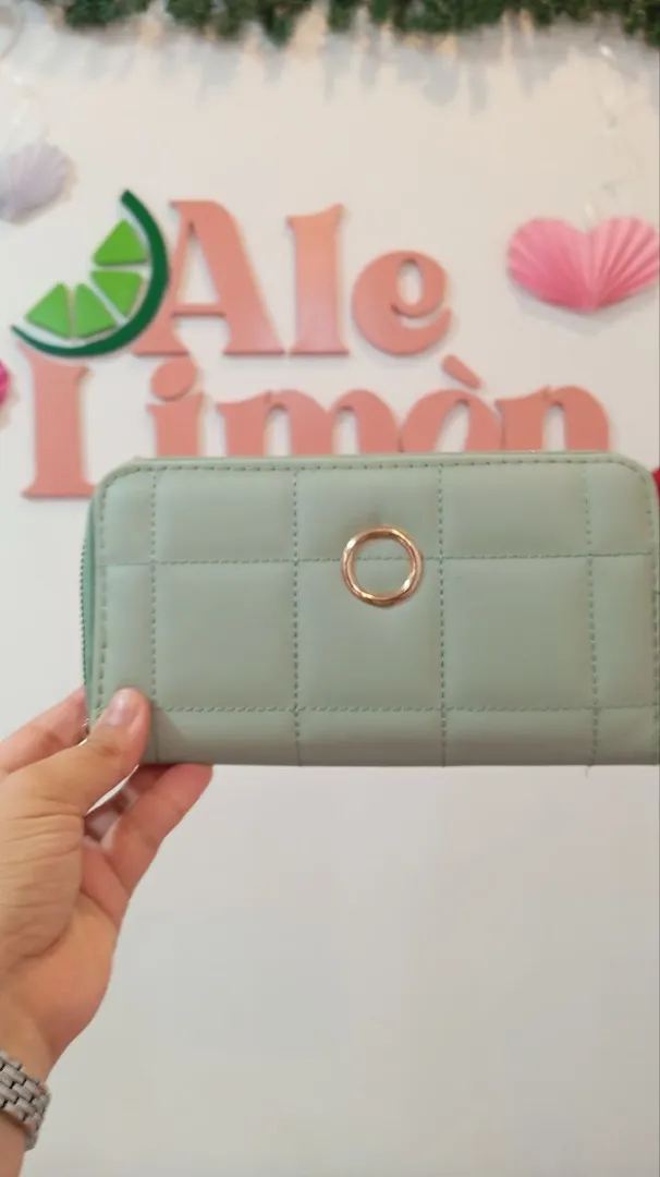 Monedero verde 