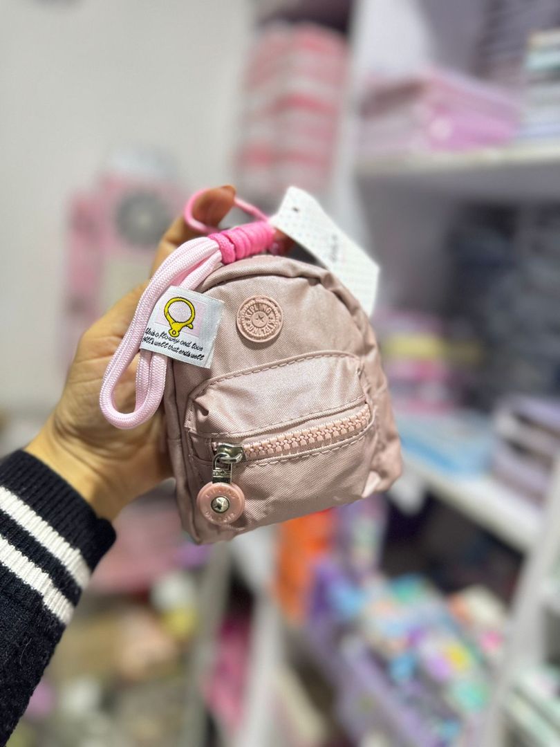 Monedero mini morral kipling