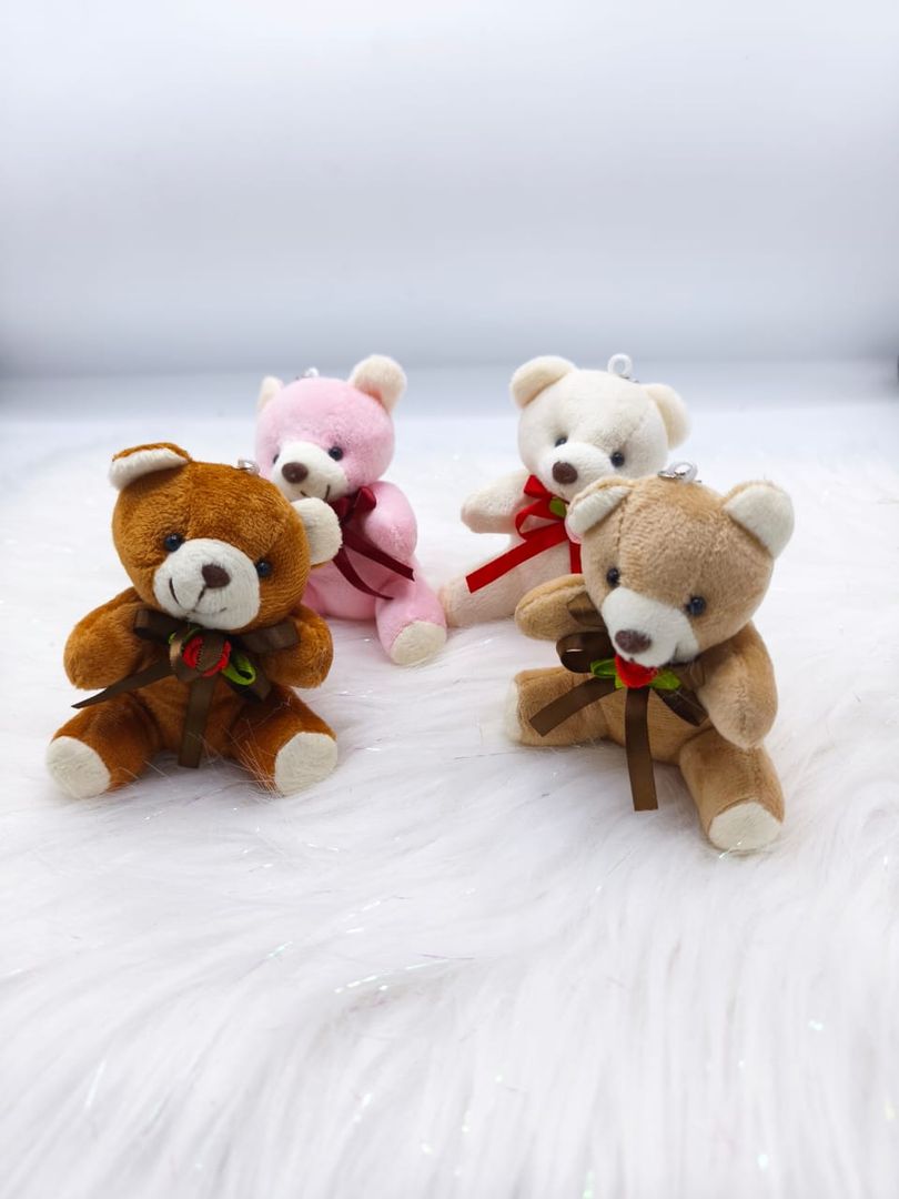 LLAVERO OSO MOÑO ROSA RS/162