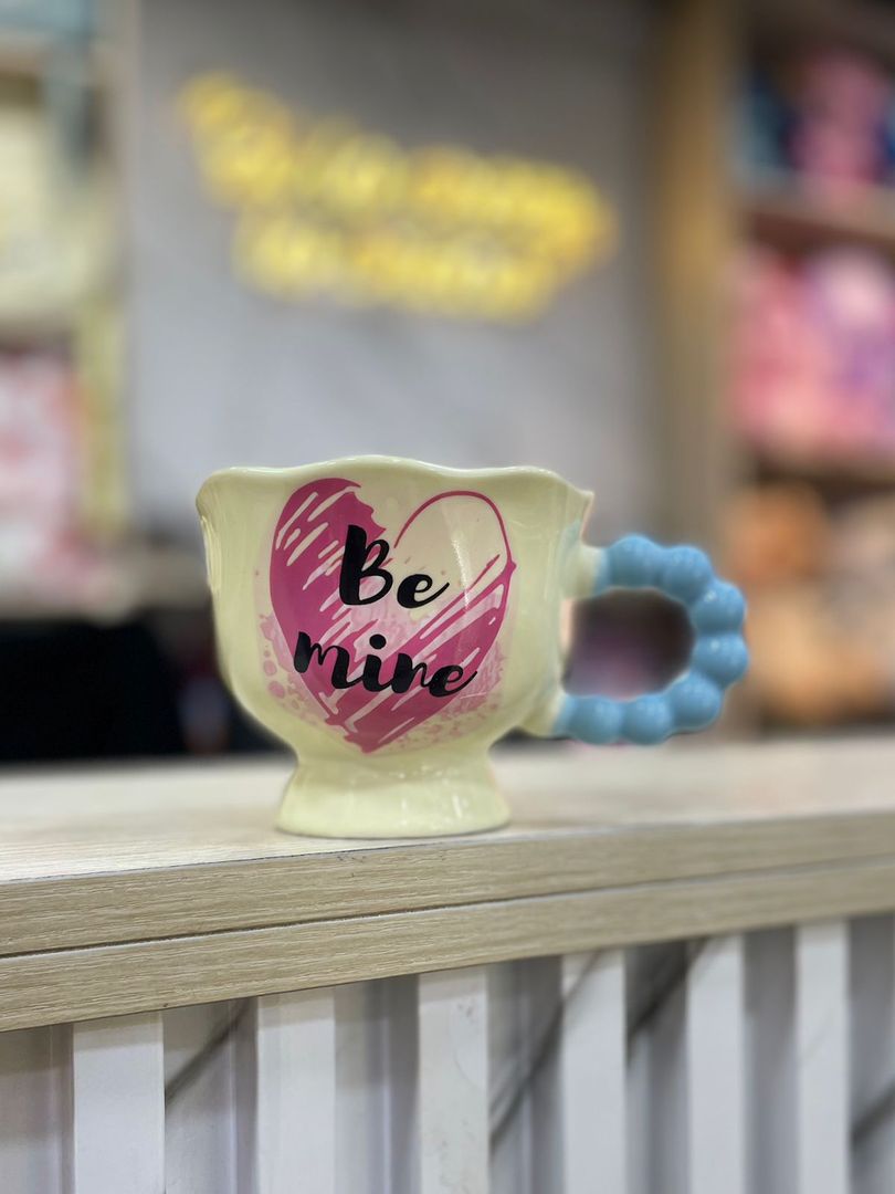 MUG CERAMICA CORAZÓN 