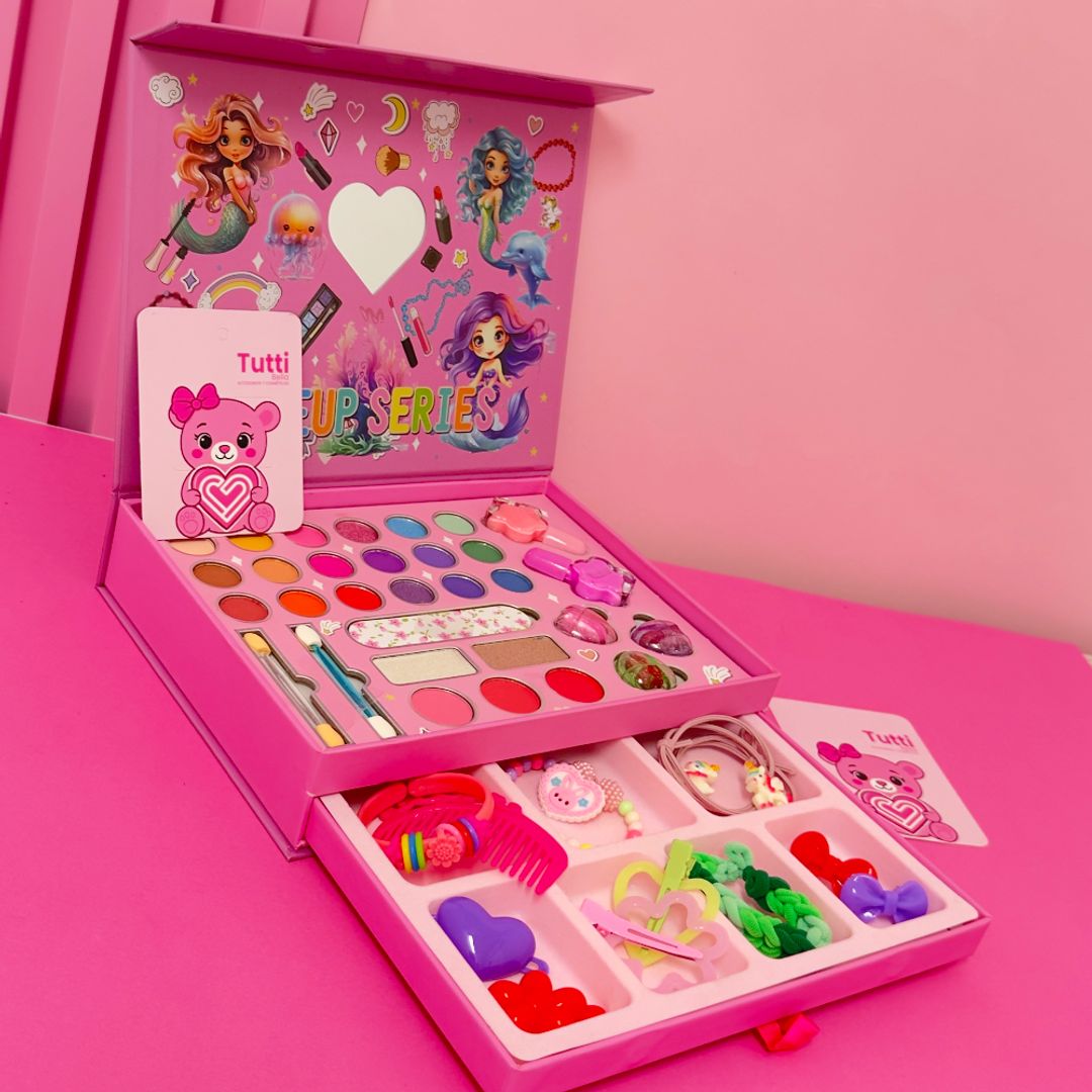 MAKEUP SIRENA MAQUILLAJE INFANTIL 