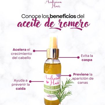 Aceite Romero andreina hair  - imagen 1