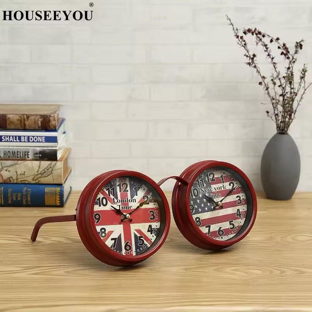 Reloj gafas doble hora 