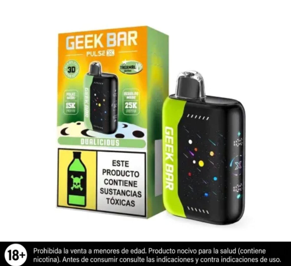 Geek Bar Dualicious Pulse X 25.000 Puffs