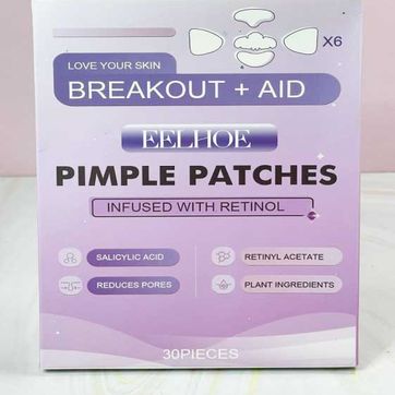 Kit facial de Parches antiacné con retinol x 6 Eelhoe - imagen 1