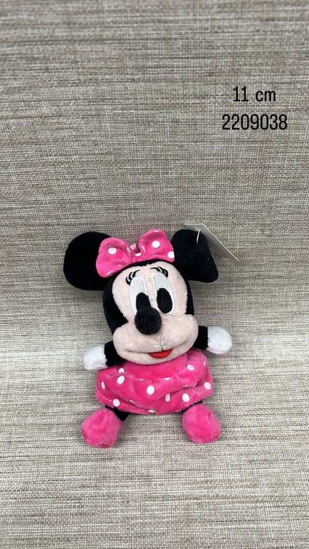 LLAVERO MINNIE Y MICKEY 11 CM 