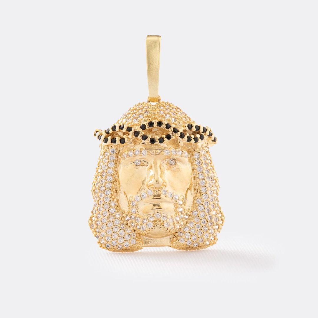 D rostro Swarovski negro