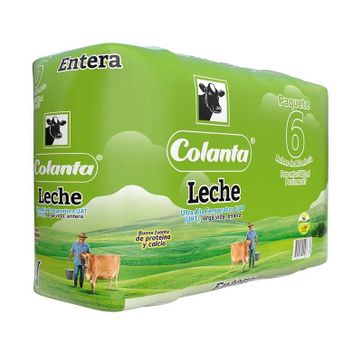 Imagen del producto LECHE ENTERA COLANTA*6*1L