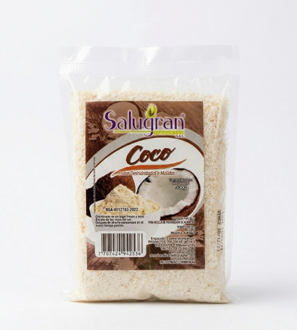 HARINA DE COCO X 125GR SALUGRAN
