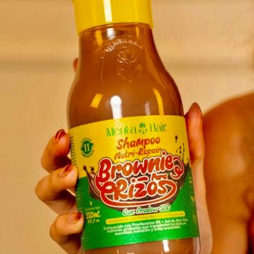 Imagen del producto MENTA HAIR SHAMPOO NUTRI-REPAIR BROWNIE PARA RIZOS
