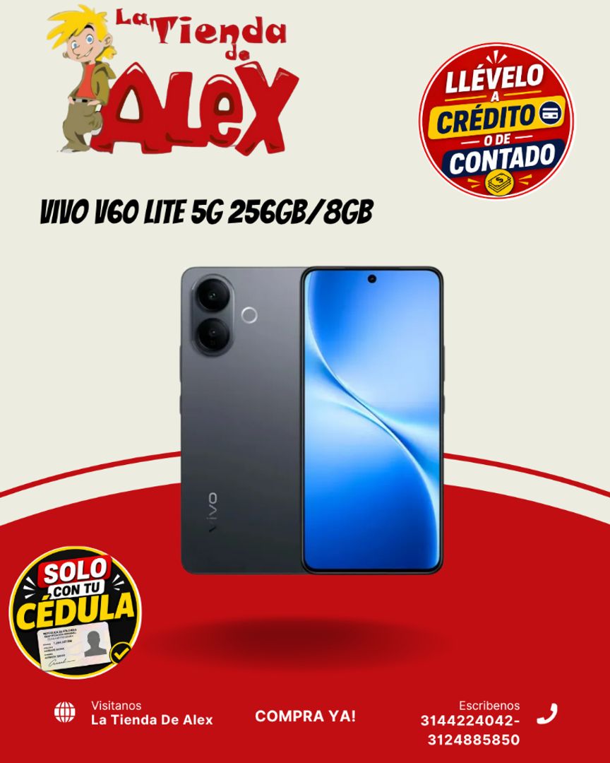 Vivo V60 Lite 5G 256GB/8GB