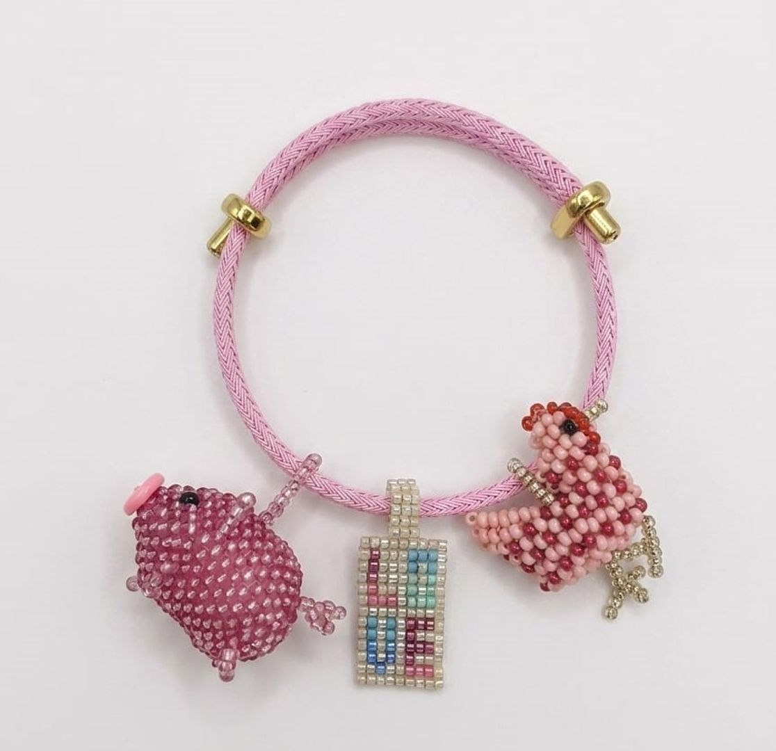 Charm Gallina 3D