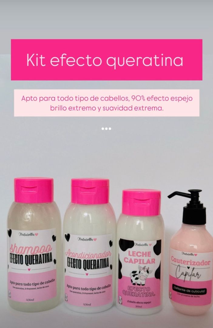 Kit efecto Queratina 