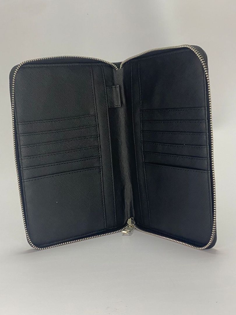 PORTA PASAPORTE TRAVEL NEGRO