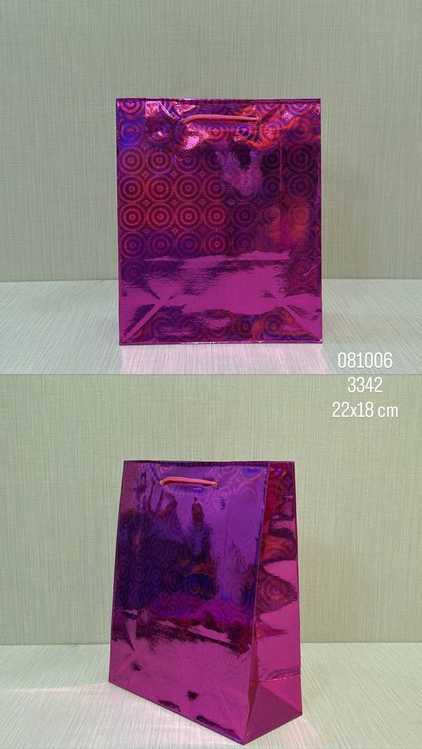 BOLSA DE REGALO FUCSIA 22X18 CM