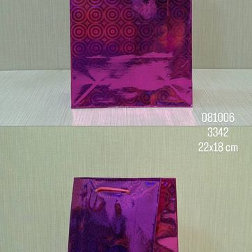 Imagen del producto BOLSA DE REGALO FUCSIA 22X18 CM