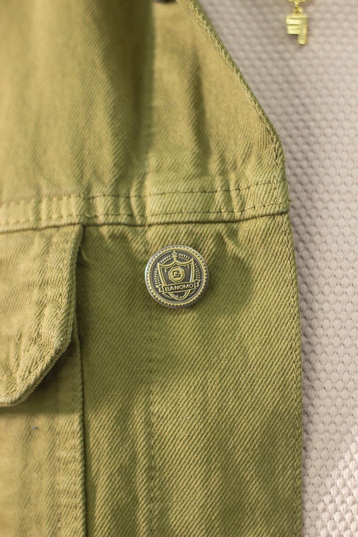 CHAQUETA OVERSIZE VERDE 